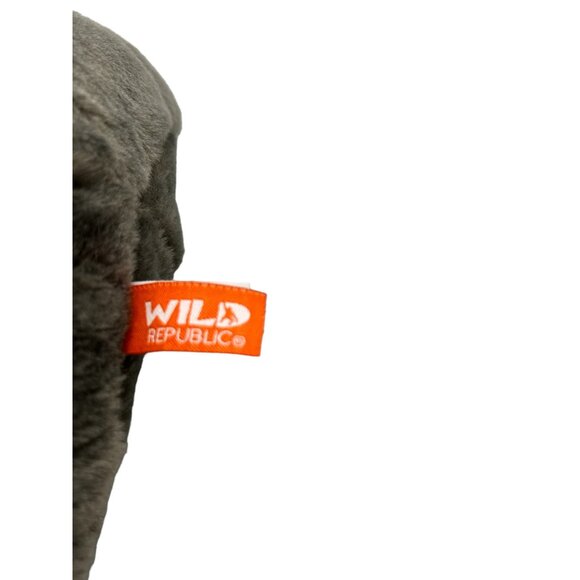 Wild Republic Elephant Realistic Gray Plush Stuffed Jungle Animal - Picture 7 of 11
